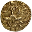 Gold Dinar Coin of Kumaragupta III of Gupta Dynasty of Archer type.