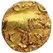 Exceedingly Rare Gold Gadyana Coin of Chalukyas of Badami.