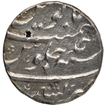 Silver One Rupee Coin of Shah Alam Bahadur of Kashmir Mint.