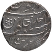 Silver One Rupee Coin of Jahandar Shah of Parenda Mint.