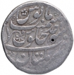 Silver One Rupee Coin of Rafi ud Darjat of Multan Mint.