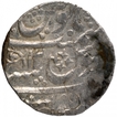 Silver One Rupee Coin of Anwala Mint of Rohilkhand.