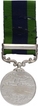 Silver Medal of King George V of India General Service.