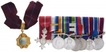 Group of Ten Medals awarded to Subadar Major and Hon. Lieutenant Shamsher Sing Bohra, Sirdar Bahadur and 2nd King Edward VII