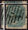 Rare and Excellent condition Service Overprint on Victoria