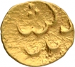 Gold Half Fanam Coin of Adil Shahis of Bijapur
