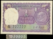 Rare Combination of Fancy Number 777777  One Rupee Note of Gandhi Birth Centenary of 1969.
