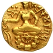 Gold Dinar Coin of Kumaragupta I of Gupta Dynasty of Swordsman type.