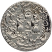 Silver One Rupee Coin of Muhammad Ali Shah of Lakhnau Mint of Awadh.