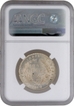Silver One Rupee Coin of Victoria Queen of Calcutta and Bombay Mint of 1840.