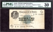 Two Rupees and Eight Annas Note of King George V Signed by M.M.S. Gubbay of 1918 of Rangoon Circle.