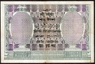 One Hundred Rupees Bank Note of King George V Signed by H. Denning of 1927 of Madras Circle.