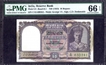 Ten Rupees Bank Note of King George VI Signed by C.D. Deshmukh of 1944.