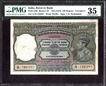 One Hundred Rupees Bank Note of King George VI Signed by C.D. Deshmukh of 1943 Cawnpore Circle.