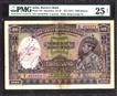 One Thousand Rupees Bank Note of King George VI Signed by J.B. Taylor of 1938 of Calcutta Circle.