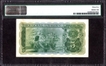 Five Rupias Bank Note of Banco Nacional Ultramarino of Indo Portuguese of 1945.