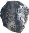 Punch Marked Silver Half Karshapana Coin of Andhra Janapada.
