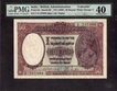 Fifty Rupees Bank Note of King George V Signed by J B Taylor of 1930 of Calcutta Circle.