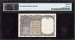 One Rupees Bank Note of King George VI Signed by C E Jones of 1945 of Burma Issue.