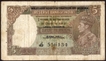 Five Rupees Bank Note of King George VI Signed by J B Taylor of 1945 of Burma Issue.