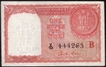 Persian Gulf Issue One Rupee Bank Note Signed by A K Roy of Republic India of 1959.