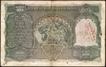 One Hundred Rupees Banknote of King George VI Signed by C D Deshmukh of Burma Issue.