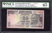 Error Fifty Rupees Banknote Signed by Urjit R Patel of Republic India of 2017. 