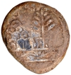 Lead Coin of Rano Khadakamasa of Hiranyakas.
