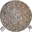 Silver  One Rupee Coin of Mominabad Bindraban Mint of Bindraban State.