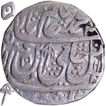 Silver One Rupee Coin of Mominabad Bindraban of Bindraban State.