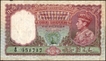 Five Rupees Banknote of King George VI Signed by J B Taylor of 1938 of Burma Issue.