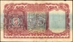 Five Rupees Banknote of King George VI Signed by J B Taylor of 1938 of Burma Issue.