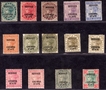 1887-98, Over Printed Service &  Chamba State on Victoria postage Stamps, high catalogued