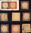 Rare Set of Imperf & Perf Bhopal State Stamps of 1872-1897