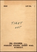 Very Rare King George V TIBET Franked Stamps in Jal Cooper Booklet