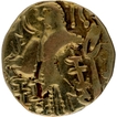  Very Rare Ardokhsho type  Base Gold Dinar Coin of Kidara Kushan of Later Kushans. 