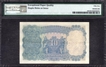 Extremely Rare in this grade as PMG 55 EPQ Ten Rupees Banknote of King George V Signed by J W Kelly of 1935.