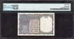  Extremely Rare PMG 64 Graded One Rupee Banknote of King George VI Signed by C E Jones of 1944, Very Difficult Prefix W. 