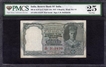 Very Rare PMCS graded as 25 Very Fine Five Rupees Banknote of King George VI Signed by C D Deshmukh of 1947.