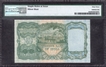  Very Rare PMG Graded 63 A Prefix Ten Rupees Banknote of King George VI Signed by J B Taylor of 1938 of Burma Issue.  
