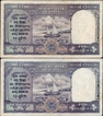  UNC Ten Rupees Banknote Green Serial of King George VI Signed by C D Deshmukh of 1945 of Burma Issue. 