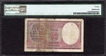  Very Rare PMG Graded as 20 Pakistan Overprint Two Rupees Banknote of King George VI Signed by C D Deshmukh of 1948 of Pakistan Issue. 