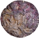 Copper Kahavanu Coin of Rajadhiraja I of Cholas of Ceylon Man type,