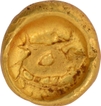 Gold Fanam Coin of Chalukyas of Kalyana.