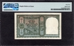 PMG Graded 55  About Uncirculated Five Rupees Banknote of King George VI Signed by C D Deshmukh of 1944.