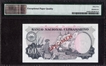   Specimen Sessenta (Sixty) Escudos Banknote of Banco Nacional Ultramarino of Portuguese India (Goa) of 1959.