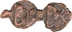 Cast Copper Kakani Coin of Kaushambi Region of Maurya Sungas.