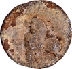 Lead Coin of Nahapana of Western Kshatrapas of Junnar Lion type.