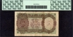 PCGS Graded 20 Very Fine Five Rupees Banknote of King George VI Signed by J B Taylor of 1945 of Burma Issue.