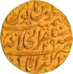 Muhammad Shah Akbarabad Mustaqir ul Khilafa Mint Gold Mohur Coin with Hijri year 115X and 29 RY.